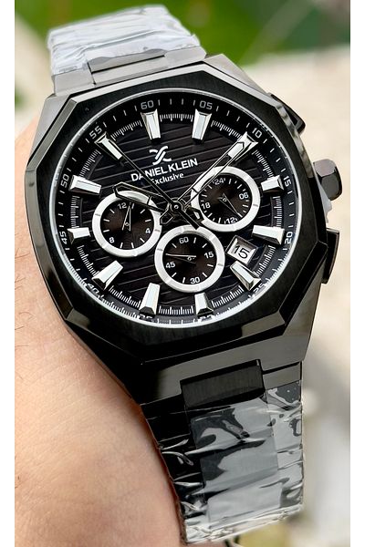 Daniel Klein Men's Steel Cord Wrist Watch