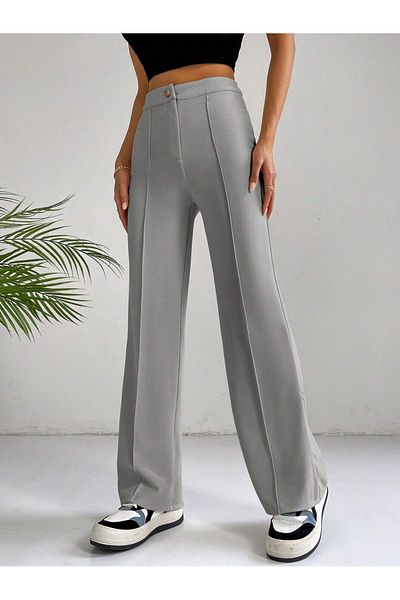 KAPHONE Women's Flared Leg High Waist Palazzo Pants