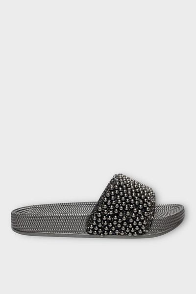 Liger Casual Slippers - Χάντρες και Ασημί