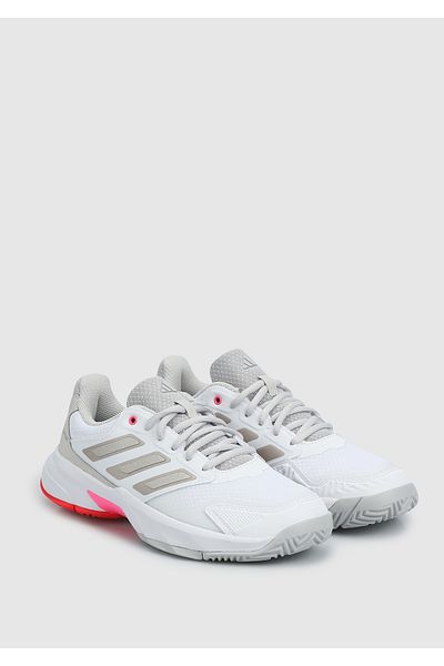 adidas Courtjam Control 3 W White Women's Tennis Shoes Ih2968
