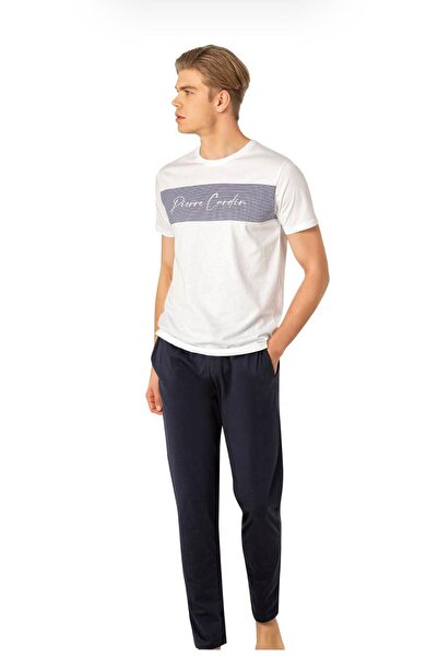 Pierre Cardin Pamuklu Geniş Kalıp Yazlık Pijama Takımı 7.Q1.K9.K.1