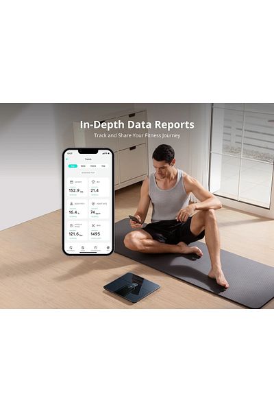 eufy Eufy P2 Pro Digital Smart Weight Scale Black