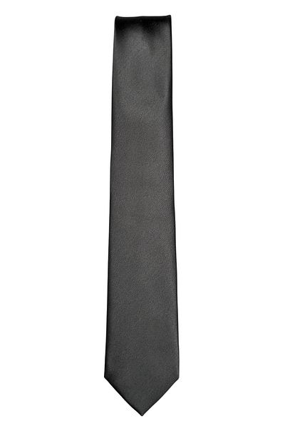 1001 Kravat Plain Slim Satin Tie