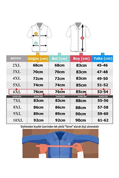 tambattal Large Size Short Sleeve Poplin Linen Shirt Plaid Suitable for 120Kg-165Kg