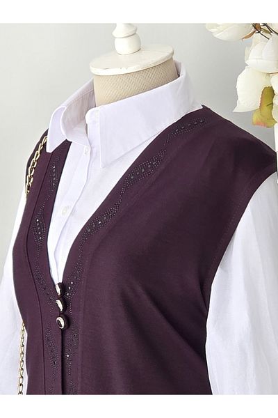 ENDAMIM Thin Fabric Large Size Vest