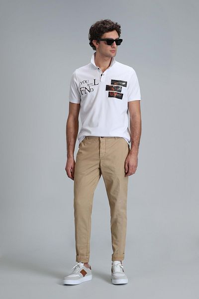 Kids Club Shoes Lufian 111190313   Tom Smart Men's Chino Pants Slim Fit Men's Trousers Camel