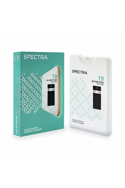 Spectra Pocket 019 Silver Star Eau De Perfume For Men - 18ml