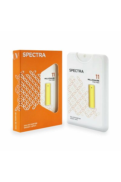 Spectra Pocket 011 Millionaire Eau De Parfum For Men - 18ml