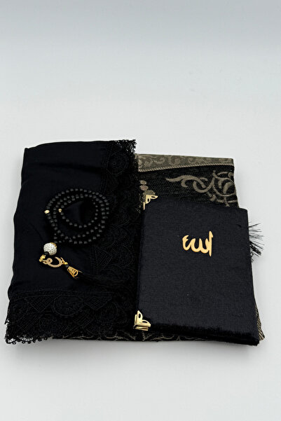 Uğurlu Hac Set de 4 covorașe de rugăciune speciale religioase