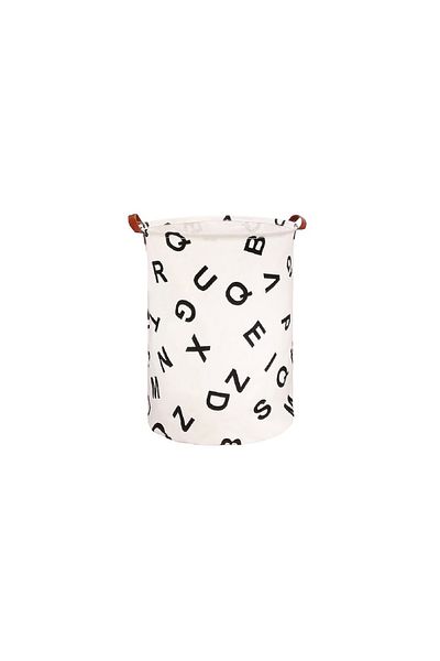 waya Foldable Basket For Toys, Laundry, Cotton Canvas, Waterproof, WAYA, 35x42 cm, Cotton, 43 l
