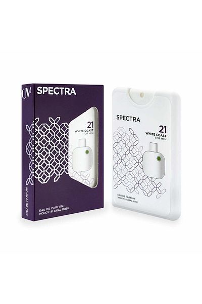 Spectra Pocket 021 White Coast Eau De Perfume For Men - 18ml