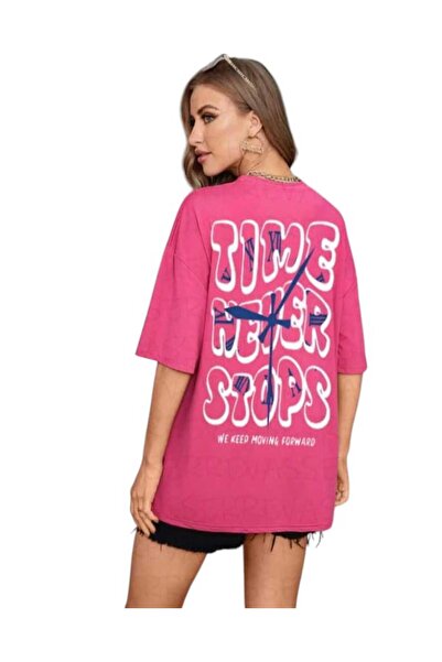 KOZİA OUTDOORS Tricou basic supradimensionat cu imprimeu malkoçbey time