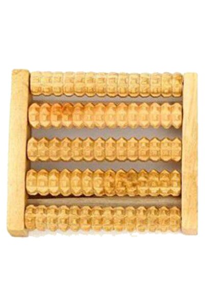 Mavikuğu Bade Tatlar Ayak Ahşap Masaj Aleti Tekli Süs Refleksoloji