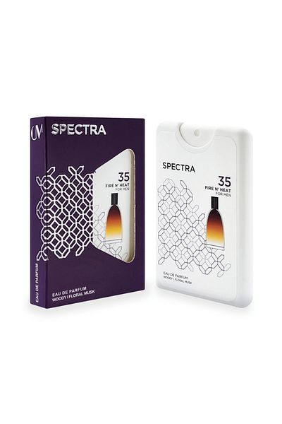 Spectra Pocket 035 Fire N' Heat Eau De Parfum For Men - 18ml