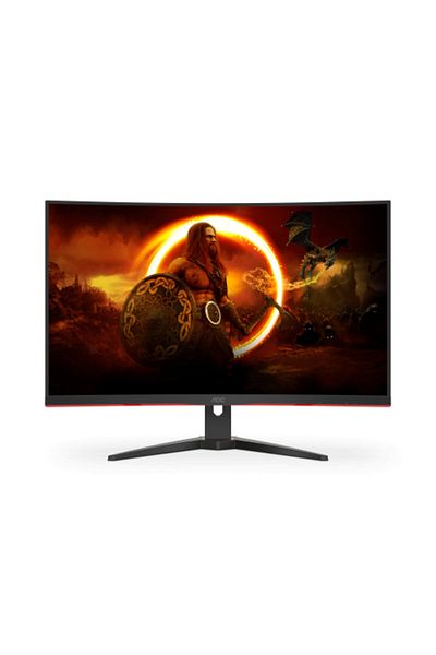 Aoc شاشة ألعاب منحنية C32G2ZE مقاس 31.5 بوصة