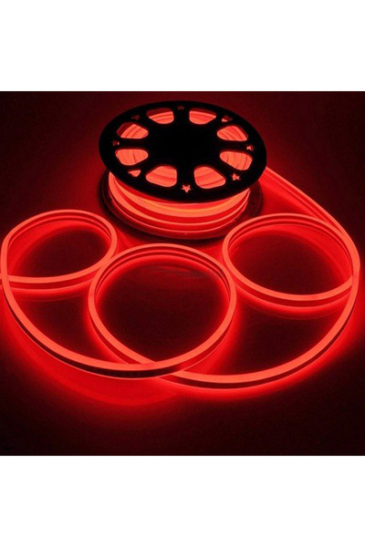 Ledge Kırmızı Neon LED 220V 15X16MM Tak Çalıştır