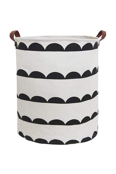 waya Foldable Basket For Toys, Laundry, Cotton Canvas, Waterproof, WAYA, 35x42 cm, Cotton, 43 l