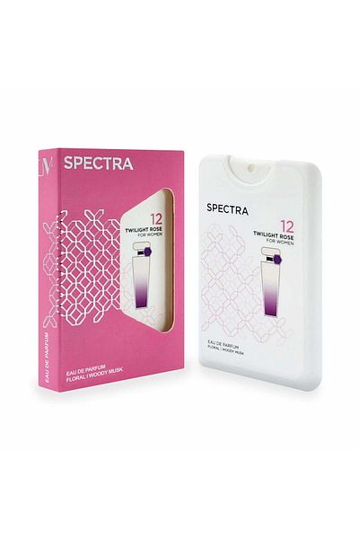 Spectra Pocket 012 Twilight Rose Eau De Parfum For Women - 18ml