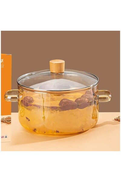morponi Borosilicate Glass Pot 2.5 Liter (Fbs)