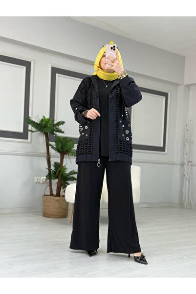 Butik Kardelen Set triplu Camellia Mesh