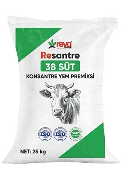 REVA Resantre Süt 38 Tamamlayıcı Konsantre Premiks-Yem 25 Kg