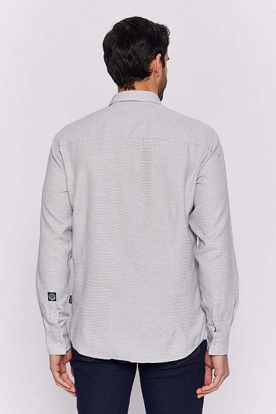Galvanni Men's Gray Shirt - Norret Gray
