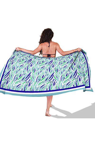 tuaipek BLUE DREAM Pattern Underwear Satin PAREO