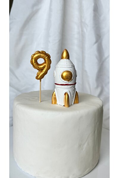 puffy party Uzay Mekiği Pasta kürdanı