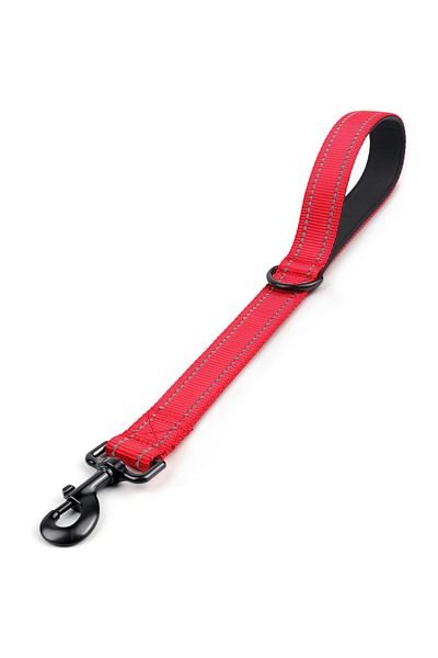 Choice L Red Taglory Short Dog Leash, Traffic Padded Handle, Heavy Duty Short Nylon Dog Lead For Training C