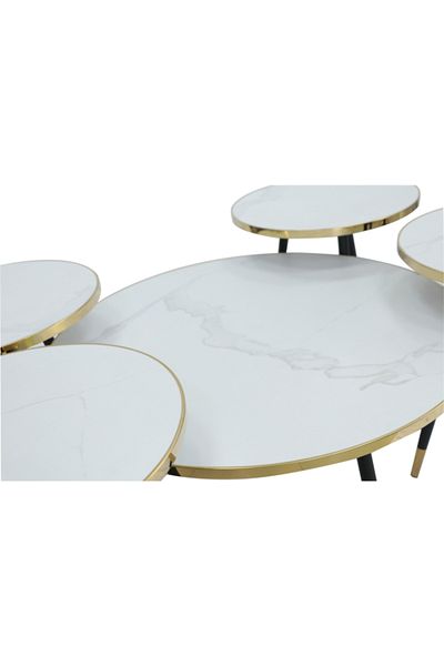 SAHABA 4 in 1 white table set 2231
