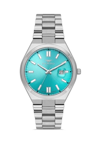 FERRO Gümüş Çelik Kordon Erkek Kol Saati F11386a-a15