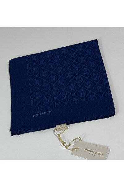 Pierre Cardin Elegans Monogram Eşarp - 1090750 -921 Lacivert