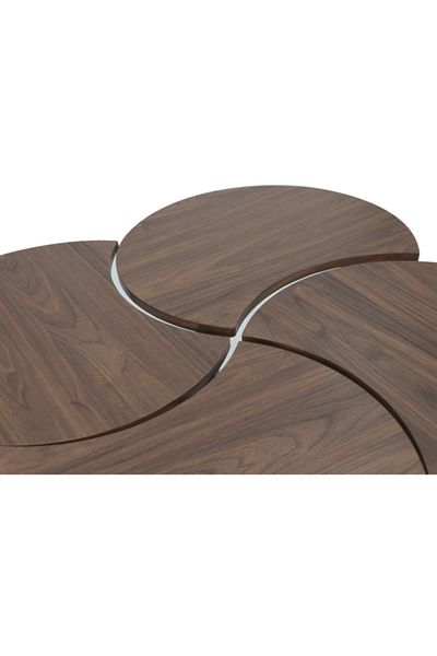 SAHABA 4-piece brown table set 2305