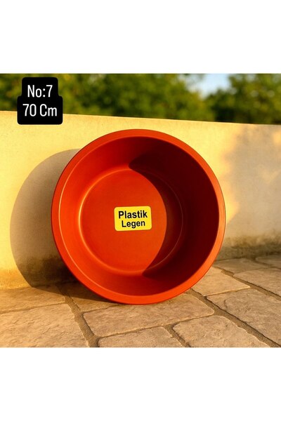 Metler 7 No Kırılmaz Yumuşak Plastik Leğen Kurbanlık,Salçalık,Hamur Yoğurma Ç...