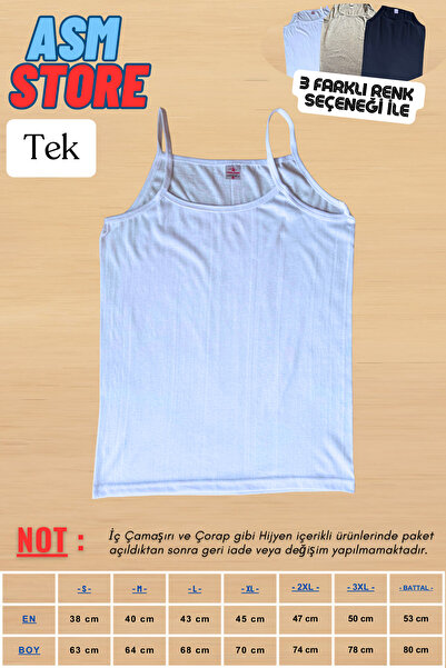 Akpınar Women's 100% Cotton Undershirt - Single Pack for Everyday Comfort (Wh...