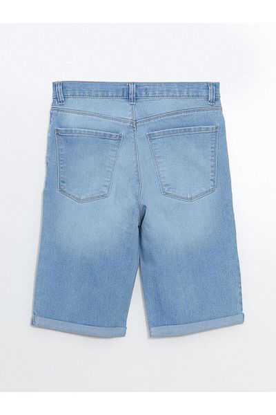 LC Waikiki LCW Jeans Skinny Fit Women's Jean Shorts