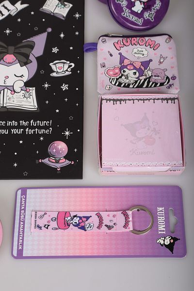 kuromi Licensed New Season Secretary, Scented Candle, Metal Organizer, Kuçi Notepad, Money Bag