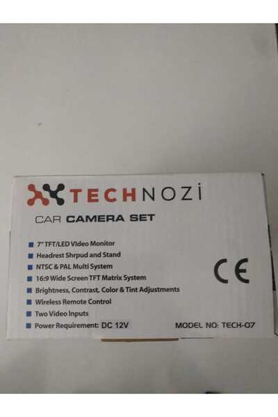 technozi 7''inç Monitör Araç Içi Kumandalı