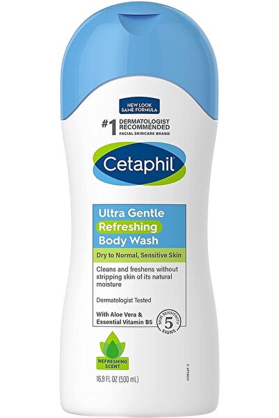 Cetaphil غسول الجسم سيتافيل فائق النعومة - خالٍ من العطور، 16.9 أونصة