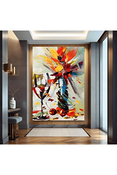 EMYA HOME Αφηρημένη ζωγραφική σε καμβά