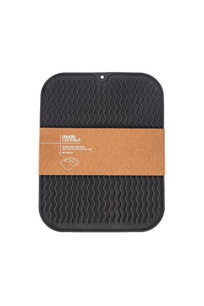 Mudo Home Silikon Bulaşık Matı - Antrasit