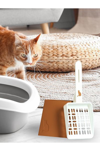 AC BOX Cat Litter Cleaning Shovel with Holder