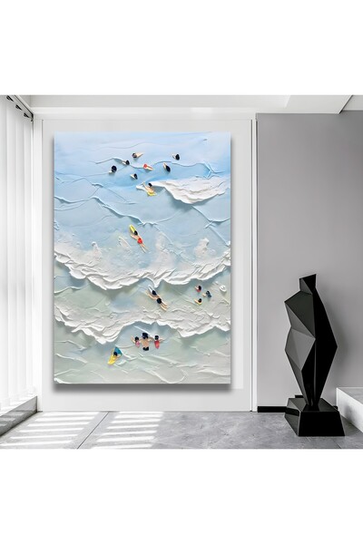 EMYA HOME Πίνακας σε καμβά θάλασσας