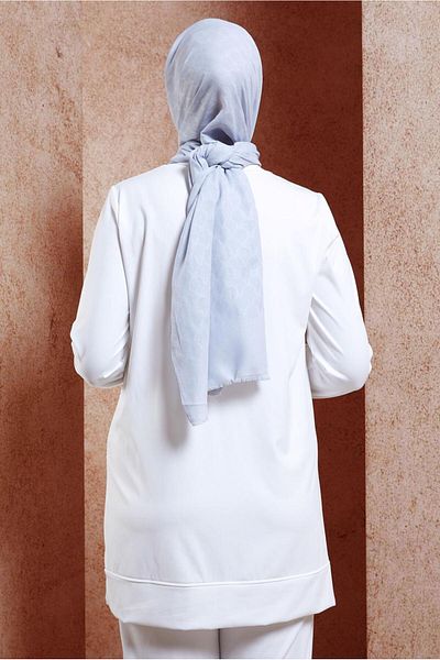 Alvina ALVİNA Mono Gram Shawl 3100 - Απλό και κομψό σχέδιο