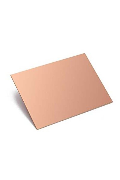 Rodevino 10x20cm Bakır Plaket Tek Yüzlü Pcb Plaket Tek Taraflı Baskı Devre Plaketi