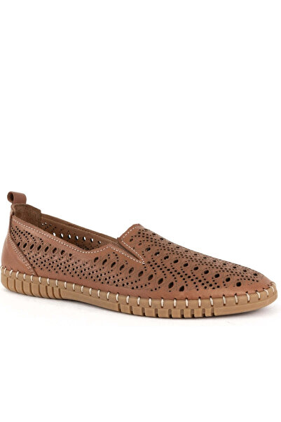 La Conte Brown Ballerinas Womens Shoes