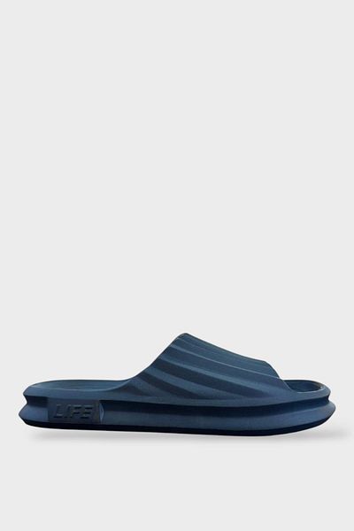 Liger Άνετες γυναικείες παντόφλες Navy Blue Eva - Κατάλληλες για παραλία και πισίνα