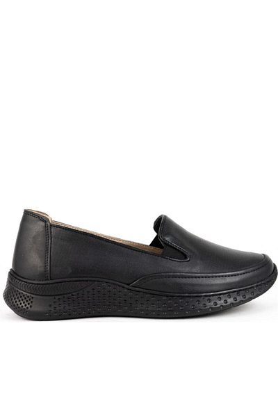 La Conte Black Loafers Womens Shoes