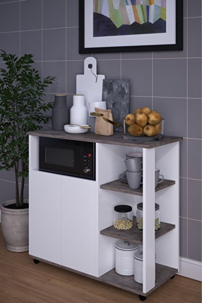 Tasaroma LUMA Çok Amaçlı Dolap Mikrodalga Dolap Mdf