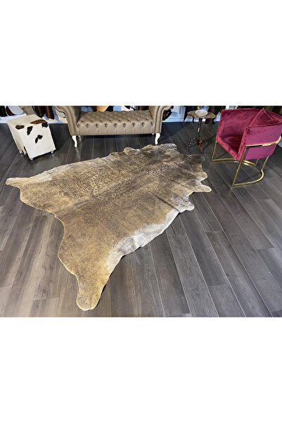 FiestaLeatherArt HAKİKİ DERİ DANA POSTU LAZERLİ-VARAKLI 215 x 270 - 1401000006